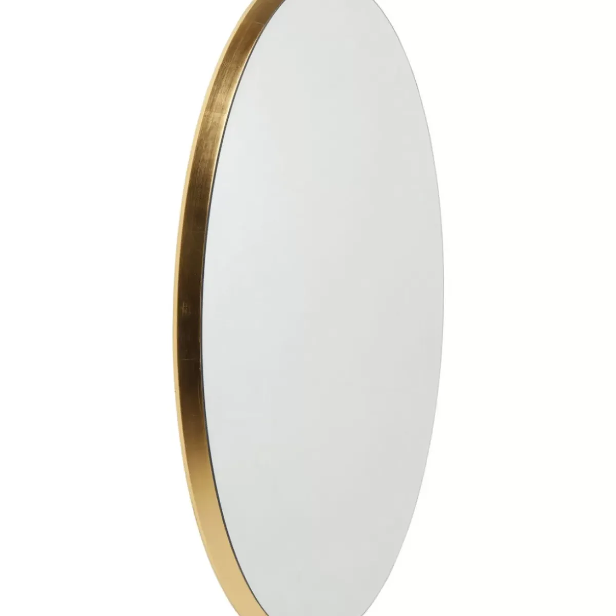 KARE Design Spiegel Jetset Oval Gold 94X64Cm- Spiegel