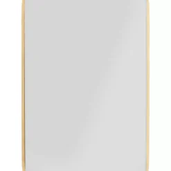 KARE Design Spiegel Jetset Square Gold 94X64Cm- Spiegel