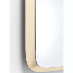 KARE Design Spiegel Jetset Square Gold 94X64Cm- Spiegel