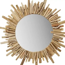 KARE Design Spiegel Legno O82Cm- Spiegel