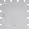 KARE Design Spiegel Make Up Square 81X81Cm- Leuchtobjekte