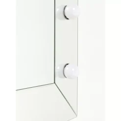 KARE Design Spiegel Make Up Square 81X81Cm- Leuchtobjekte