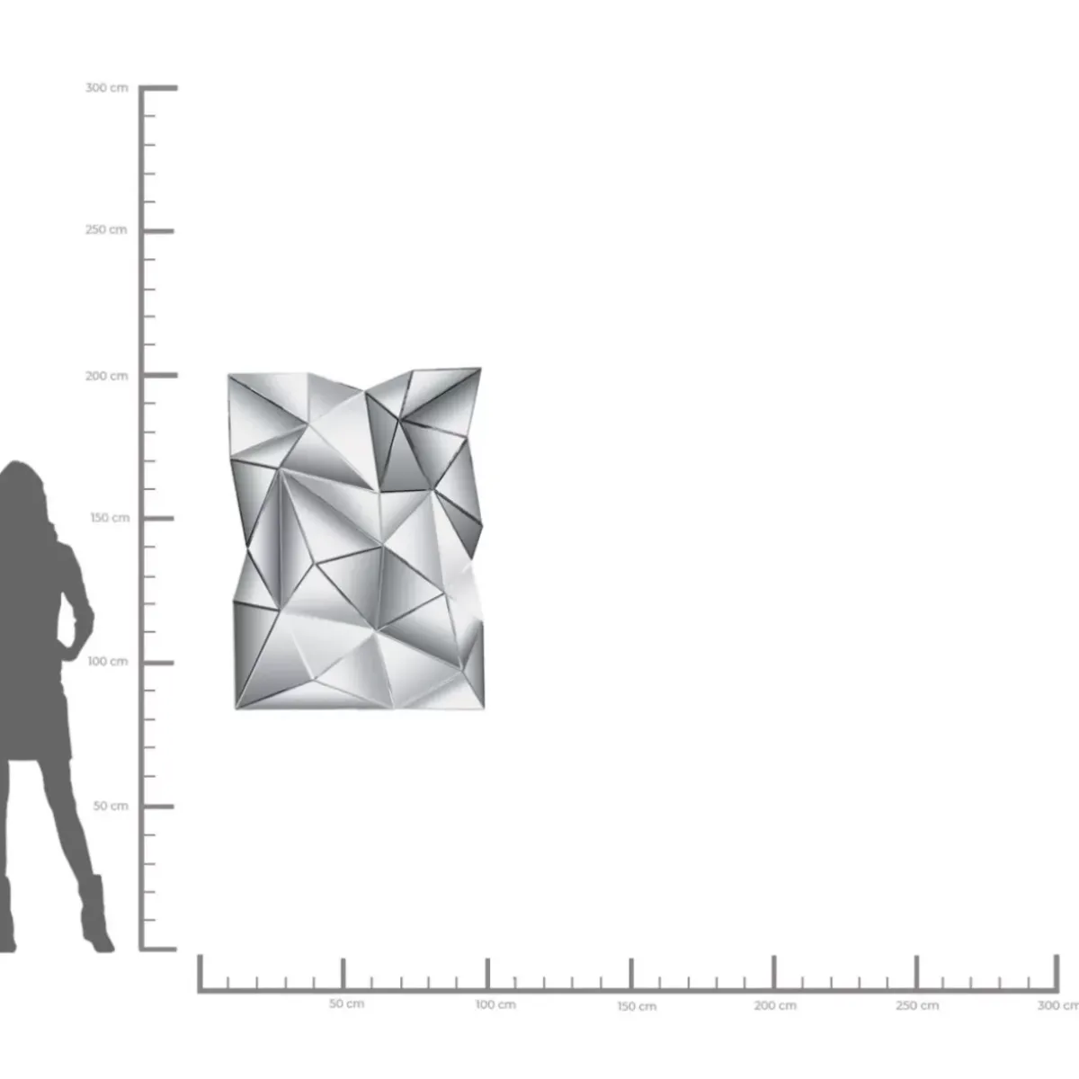 KARE Design Spiegel Prisma 120X80Cm- Spiegel