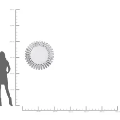 KARE Design Spiegel Sprocket O92Cm- Spiegel