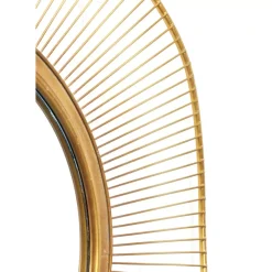 KARE Design Spiegel Sun Storm Gold O93Cm- Spiegel