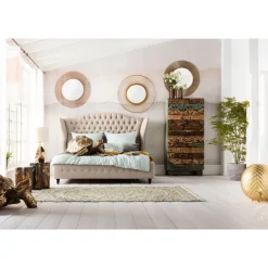 KARE Design Spiegel Sun Storm Gold O93Cm- Spiegel