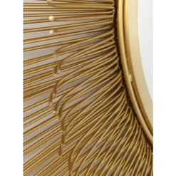 KARE Design Spiegel Sunburst Tre Gold O87Cm- Spiegel