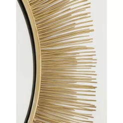KARE Design Spiegel Sunburst Tre Gold O87Cm- Spiegel