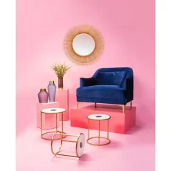 KARE Design Spiegel Sunburst Tre Gold O87Cm- Spiegel