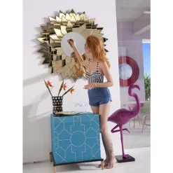 KARE Design Spiegel Sunflower Round O120Cm- Spiegel