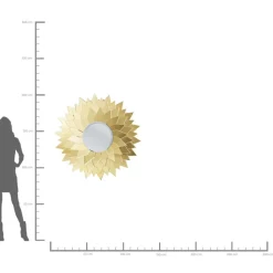 KARE Design Spiegel Sunflower Round O120Cm- Spiegel