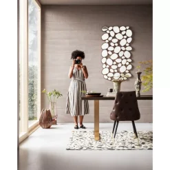 KARE Design Spiegel Water Drops Copper 135X78- Spiegel