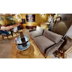 KARE Design Spiegel Water Drops Copper 135X78- Spiegel