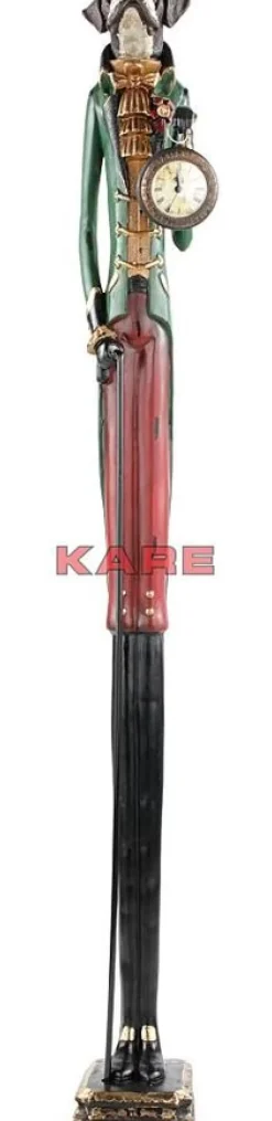 KARE Design Standuhr Gentleman Dog 138- Uhren