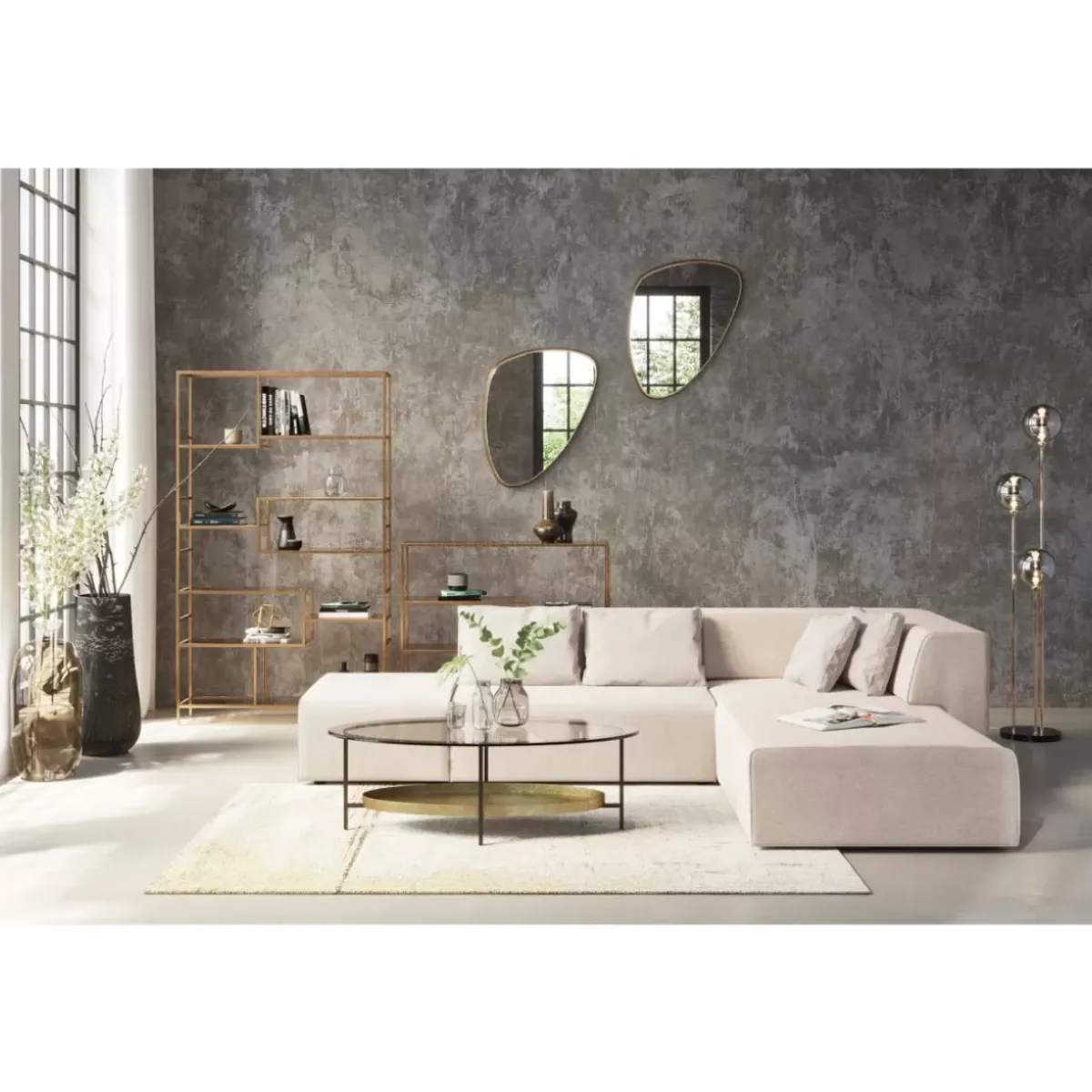 KARE Design Stehleuchte Al Capone Tre- Steh & Bodenleuchten