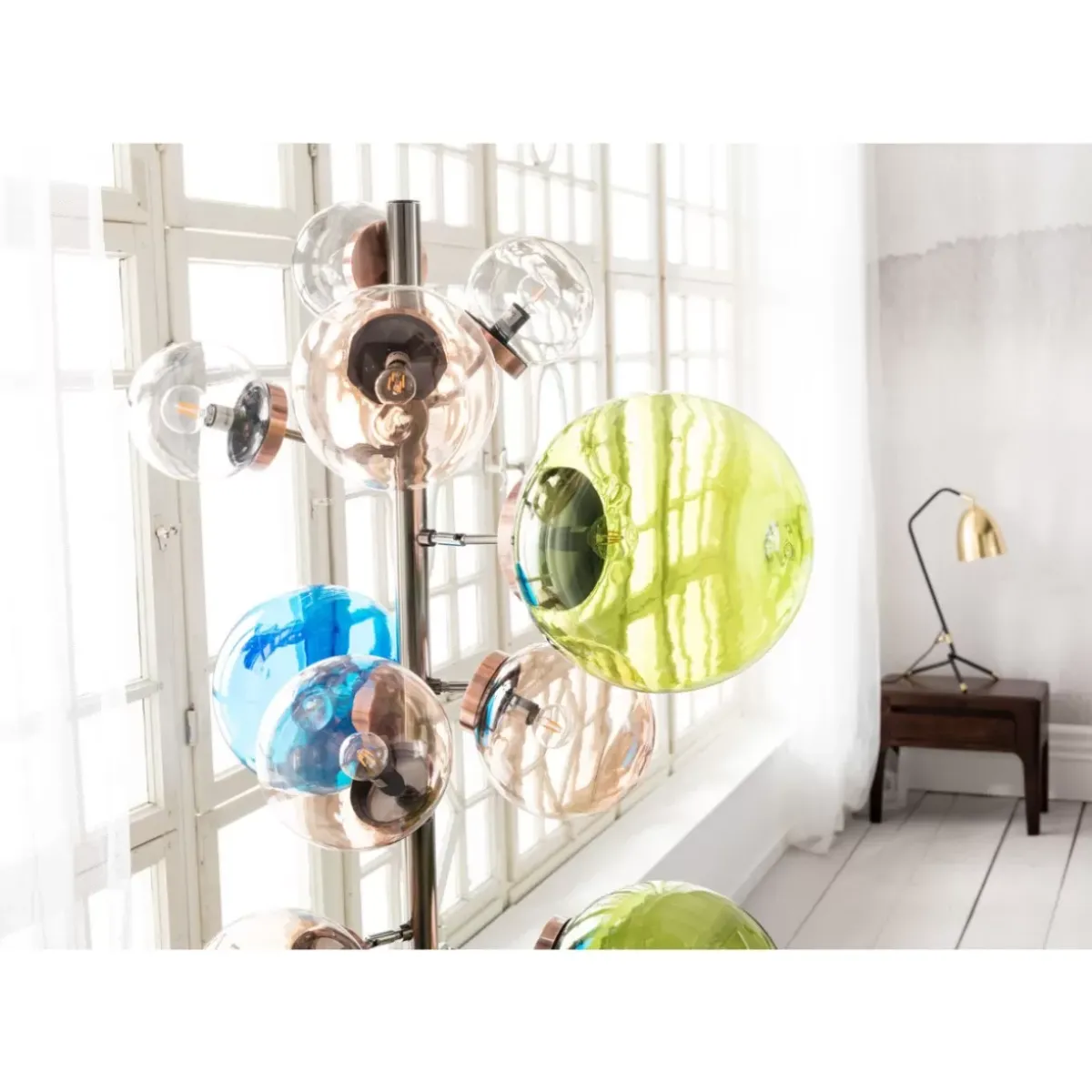 KARE Design Stehleuchte Balloon Colore 15 Led- Steh & Bodenleuchten