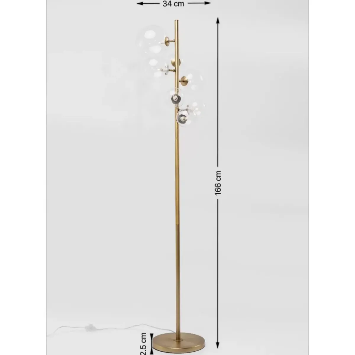 KARE Design Stehleuchte Bello Sette- Steh & Bodenleuchten