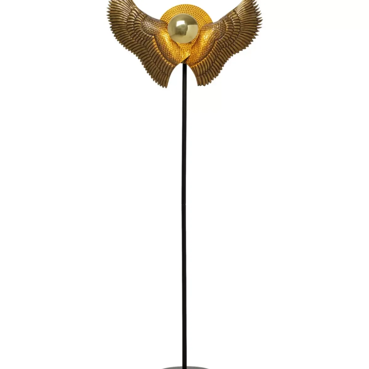 KARE Design Stehleuchte Bird Wings 168Cm- Steh & Bodenleuchten