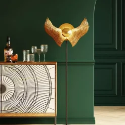 KARE Design Stehleuchte Bird Wings 168Cm- Steh & Bodenleuchten
