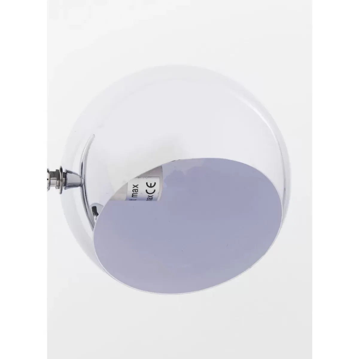 KARE Design Stehleuchte Calotta Chrome- Steh & Bodenleuchten