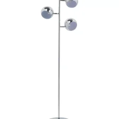 KARE Design Stehleuchte Calotta Chrome- Steh & Bodenleuchten