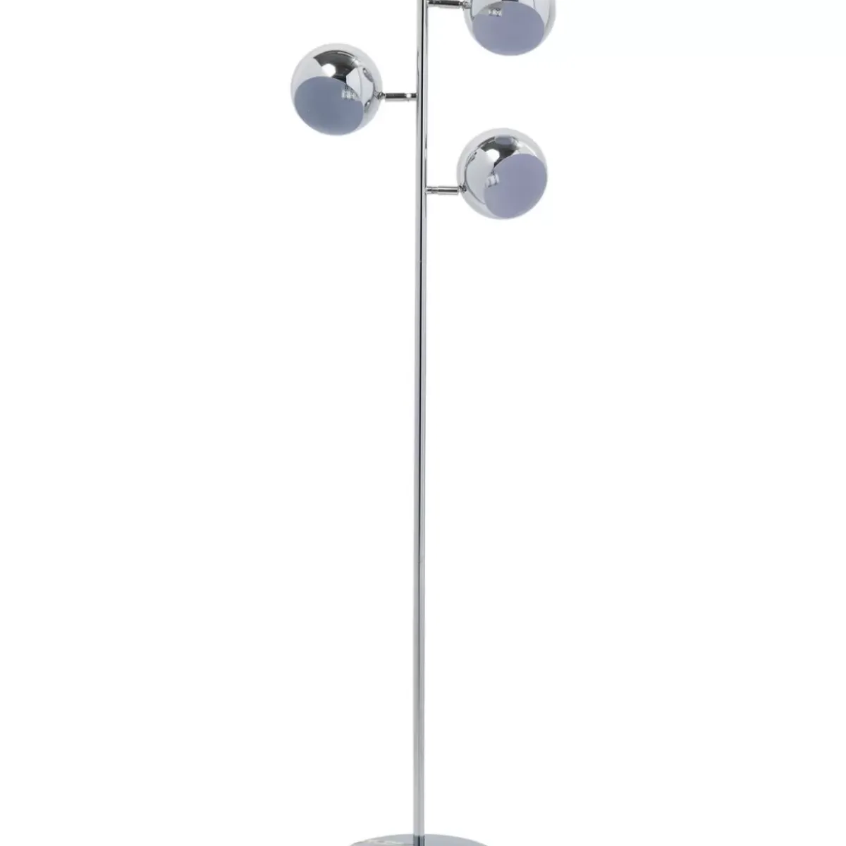 KARE Design Stehleuchte Calotta Chrome- Steh & Bodenleuchten