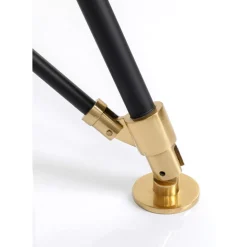 KARE Design Stehleuchte Cinema Gold 190Cm- Steh & Bodenleuchten