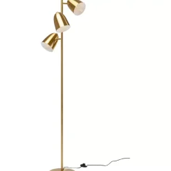 KARE Design Stehleuchte Dr Notriples Gold 160Cm- Steh & Bodenleuchten