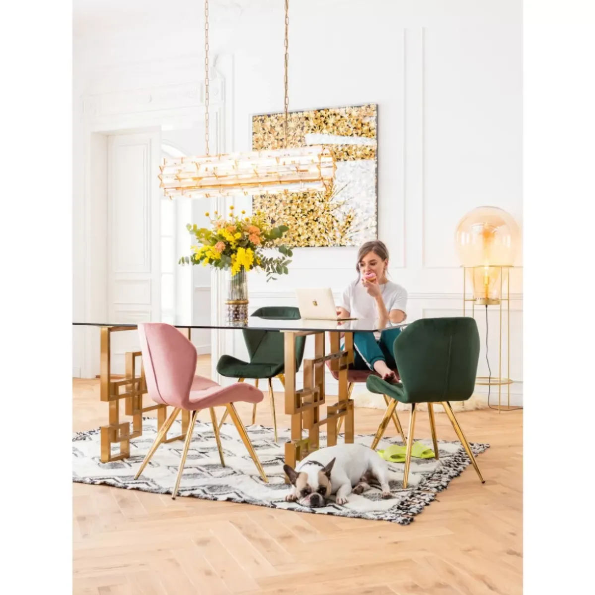 KARE Design Stehleuchte Pear Frame 158Cm- Steh & Bodenleuchten