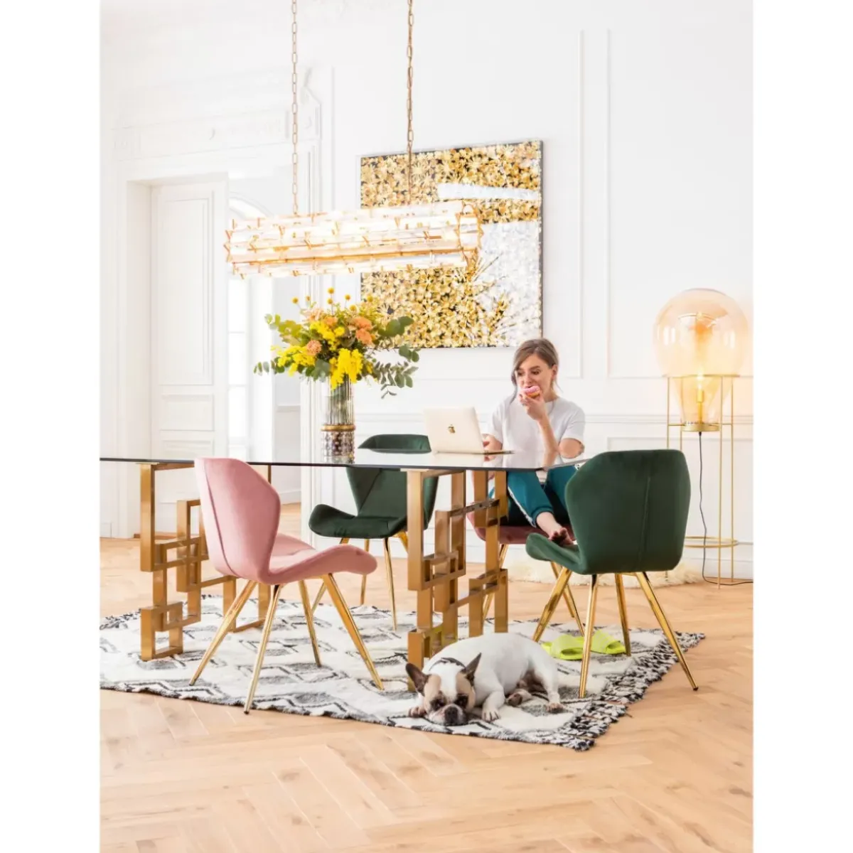 KARE Design Stehleuchte Pear Frame 158Cm- Steh & Bodenleuchten