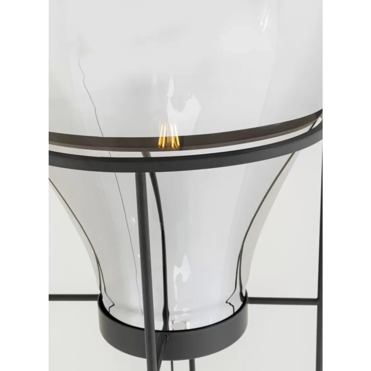 KARE Design Stehleuchte Pear Frame Schwarz 158- Steh & Bodenleuchten