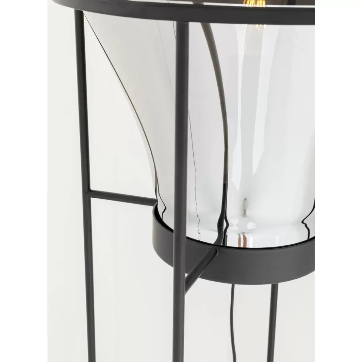 KARE Design Stehleuchte Pear Frame Schwarz 158- Steh & Bodenleuchten