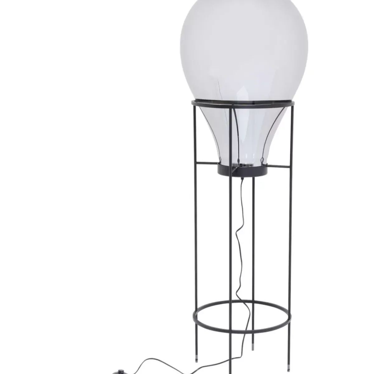 KARE Design Stehleuchte Pear Frame Schwarz 158- Steh & Bodenleuchten