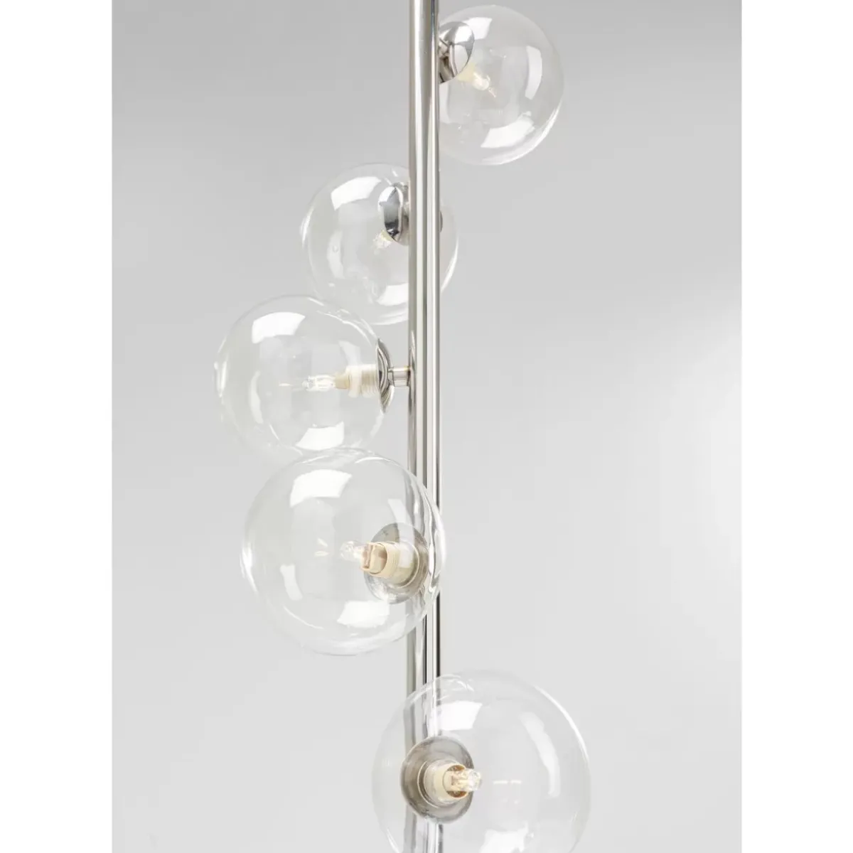KARE Design Stehleuchte Scala Balls Chrome 160Cm- Steh & Bodenleuchten