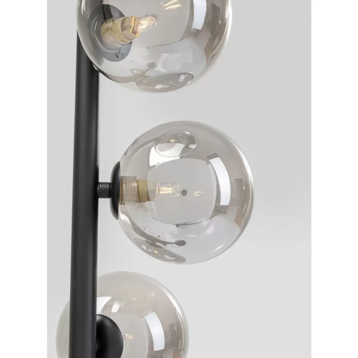 KARE Design Stehleuchte Scala Balls Schwarz 160Cm- Steh & Bodenleuchten