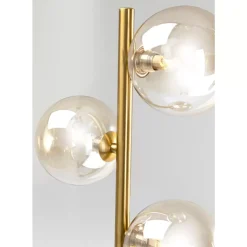 KARE Design Stehleuchte Three Balls Gold 160Cm- Steh & Bodenleuchten