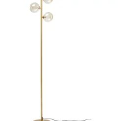 KARE Design Stehleuchte Three Balls Gold 160Cm- Steh & Bodenleuchten