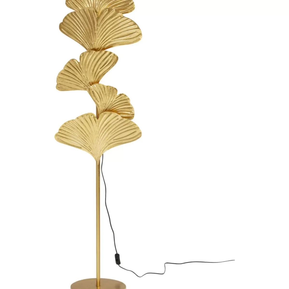 KARE Design Stehleuchte Yuva Gold 160Cm- Steh & Bodenleuchten