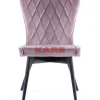 KARE Design Stuhl Black Marshall Velvet Rose- Stühle