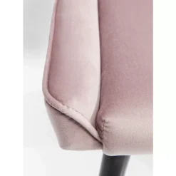 KARE Design Stuhl Black Marshall Velvet Rose- Stühle