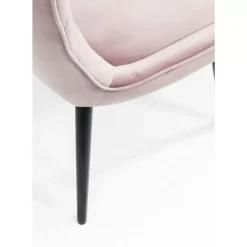 KARE Design Stuhl Black Marshall Velvet Rose- Stühle