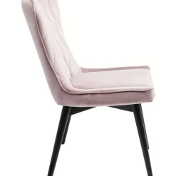 KARE Design Stuhl Black Marshall Velvet Rose- Stühle