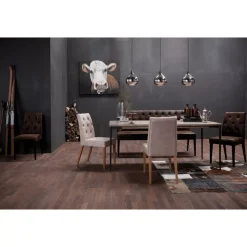 KARE Design Stuhl Casual Buttons Vintage- Stühle