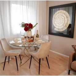 KARE Design Stuhl East Side Champagne Xl- Stühle