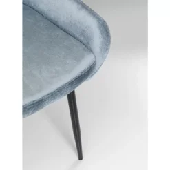 KARE Design Stuhl East Side Silbergrau Xl- Stühle