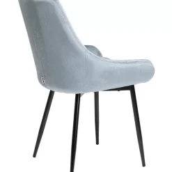 KARE Design Stuhl East Side Silbergrau Xl- Stühle