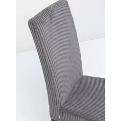 KARE Design Stuhl Econo Cord Grau- Stühle