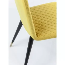 KARE Design Stuhl Montmartre Gelb- Stühle