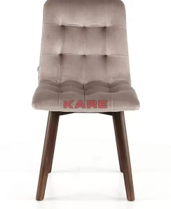 KARE Design Stuhl Moritz Velvet Silbergrau- Stühle