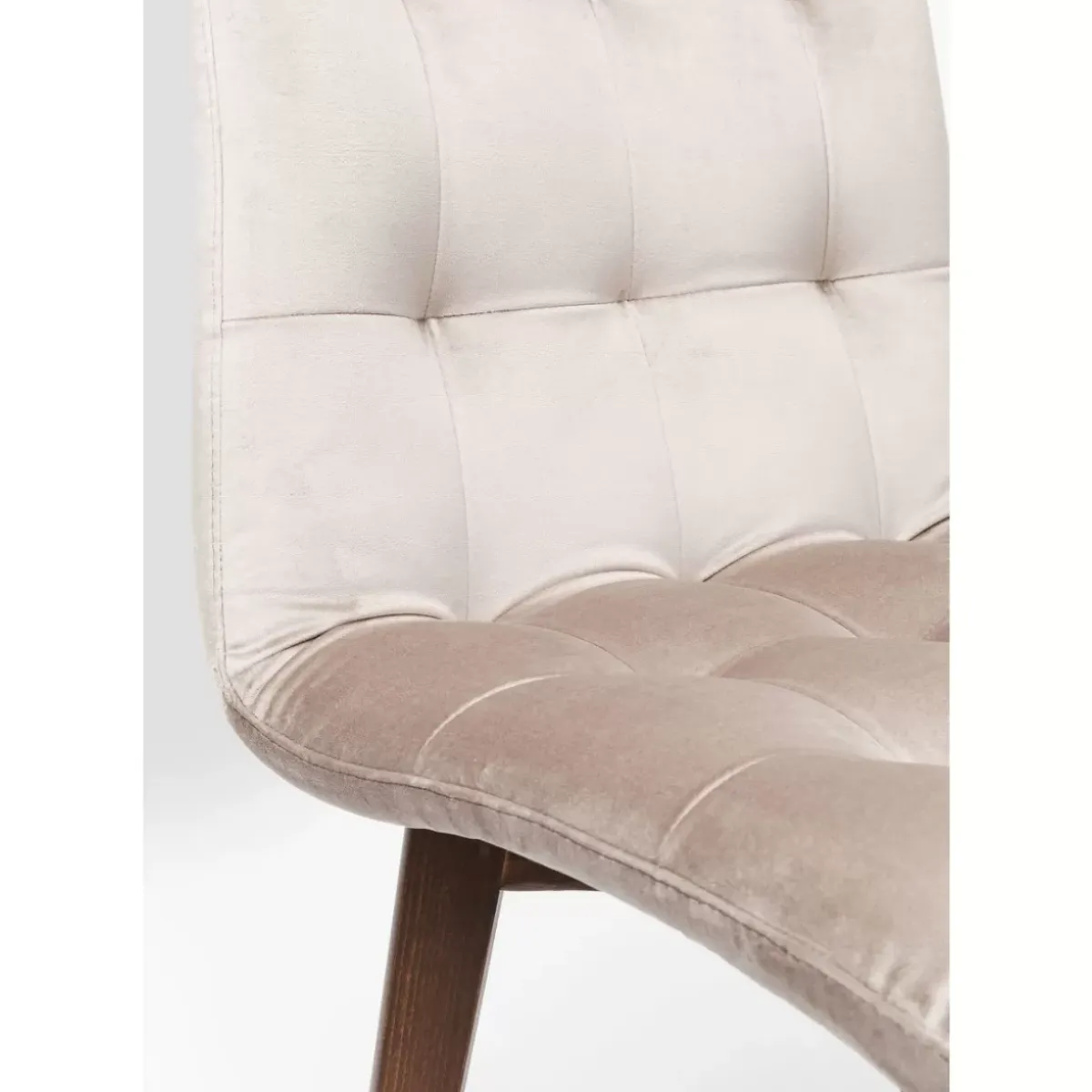 KARE Design Stuhl Moritz Velvet Silbergrau- Stühle